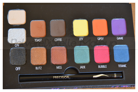 PREVIEW & SWATCHES : Palette -DIFFERENT- MULAC