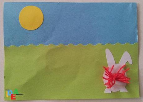 cartolina-pasquale VOLA VIA LA NOSTRA COLORATA CARTOLINA PASQUALE