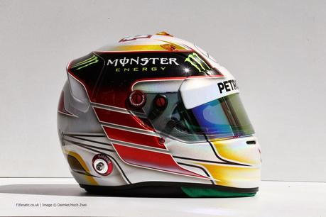 Arai GP-6 L.Hamilton 2014 by JLF Designs