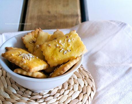 Frollini all'olio d'oliva con arance e mandorle