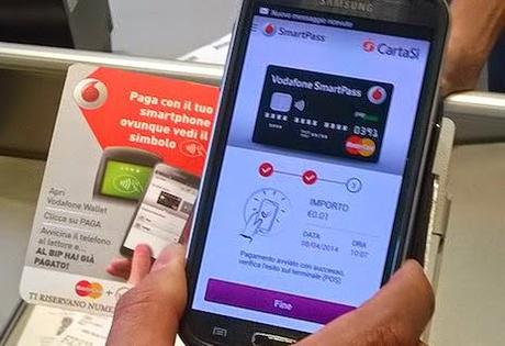 Pagare col Cellulare: Vodafone lancia i pagamenti NFC in Italia