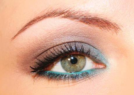 trucco-marrone-e-verde