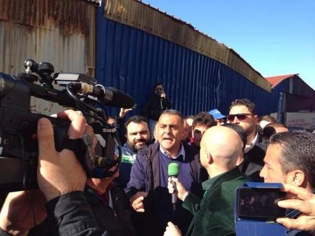 Luca Abete alla Capitaneria di Torre del Greco Luca Abete alla Capitaneria di Torre del Greco