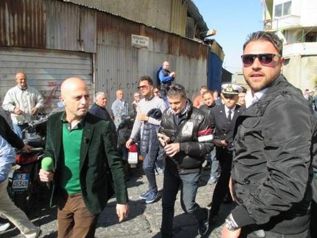 Luca Abete alla Capitaneria di Torre del Greco Luca Abete alla Capitaneria di Torre del Greco