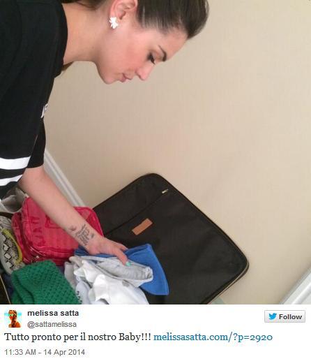 Melissa Satta fa le valige e va in ospedale: domani nascerà Boateng Junior!