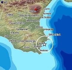 Siracusa: scossa di terremoto ieri sera nel Golfo di Noto-Capo Passero terremoto-golfo-pachino