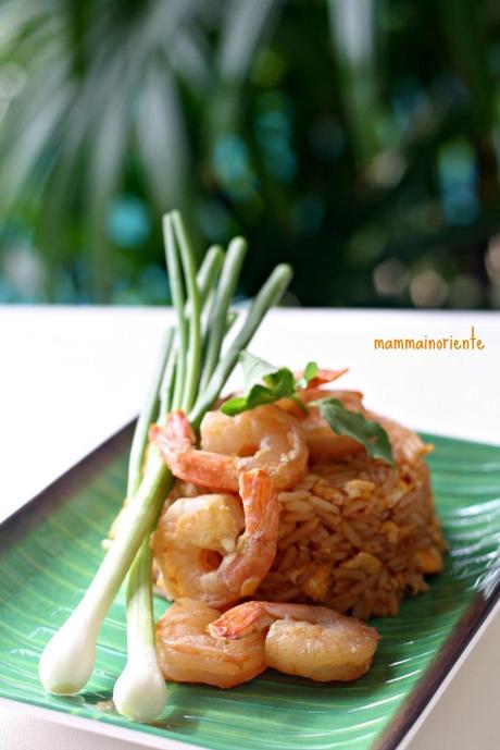 Riso saltato con gamberi e i segreti per un buon Thai fried rice