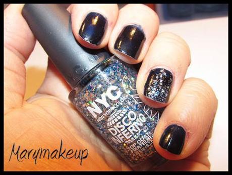 Disco Inferno Glitter Top Coat NYC