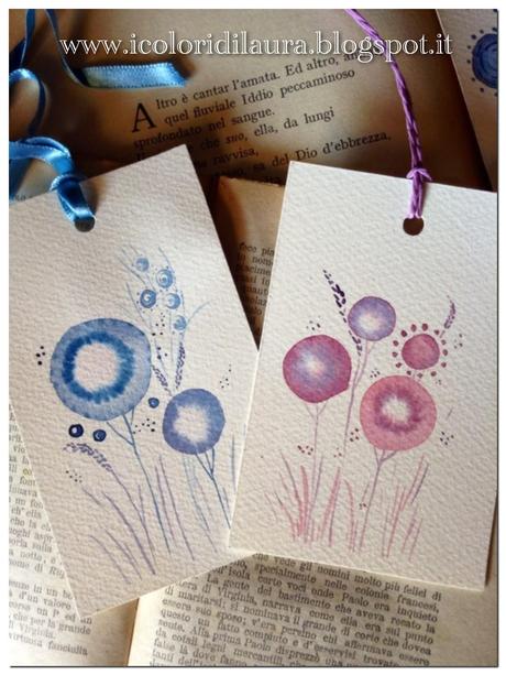 Card floreali ad acquerello..tutorial di primavera