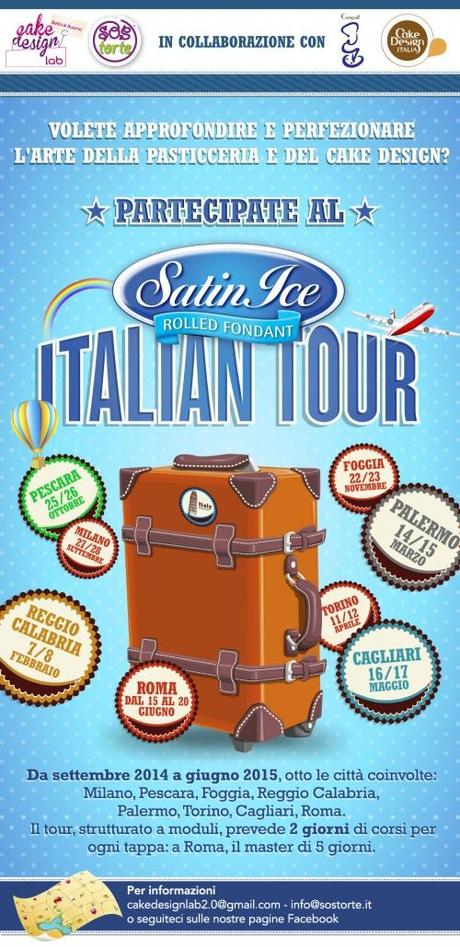 Satin Ice Tour, destinazione: Italia!