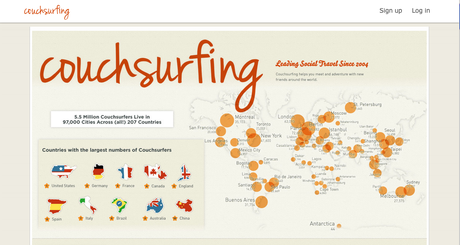 Che cosa è il Couchsurfing?