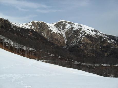 Salita invernale sul Monte Ostano