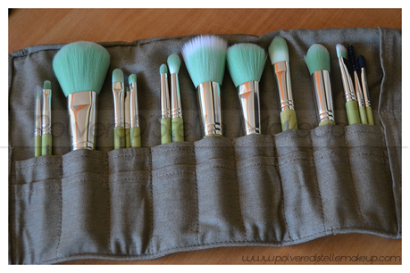 PREVIEW: Green Bamboo Brushes Set- BDellium Tools