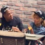 Beyoncé e Jay Z pranzano in un ristorante di Los Angeles (foto)