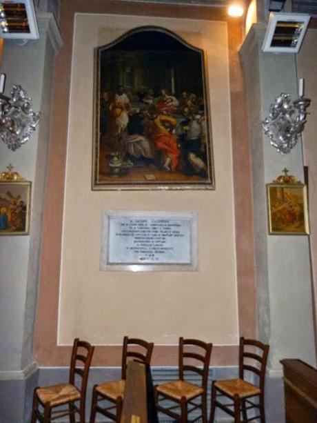 Salsomaggiore, l’Ultima Cena nella chiesa dedicata a S. Bartolomeo di Guglielmo Ponzi
