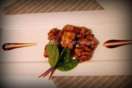 STRACCETTI DI POLLO ALL'ACETO BALSAMICO