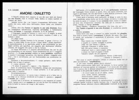 Original Text ♥ L'amore dialettale di V.S.Gaudio