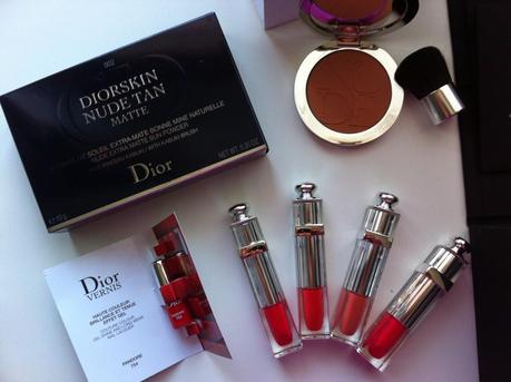 Dior Addict Fluid Stick & Diorskin Nude Tan Matte by DIOR Dior Addict Fluid Stick & Diorskin Nude Tan Matte by DIOR