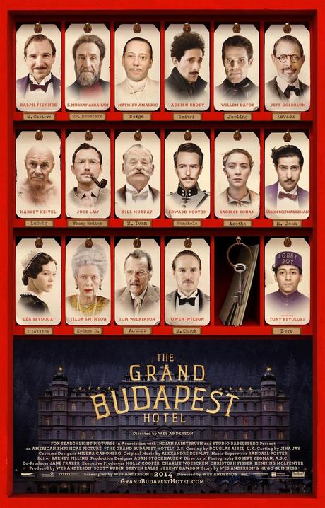 Grand Budapest Hotel - Wes Anderson (2014)