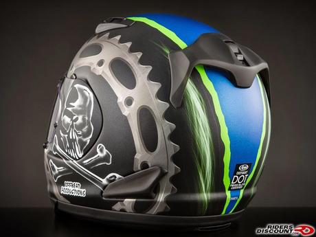 Arai Defiant (Rebel) Replica Josh Hayes 2013 (2014 Collection) Arai Defiant (Rebel) Replica Josh Hayes 2013 (2014 Collection)