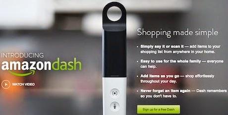 Brutto colpo per negozi e i supermercati? Amazon Dash, la bacchetta magica per lo shopping