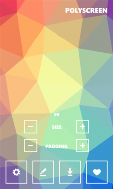 Generatore di immagini | PolyScreen per Windows Phone 8 immagini in stile
