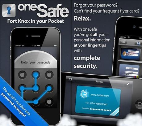 oneSafe - Secure password manager and data vault to protect your privacy and keep your secrets safe