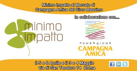 Minimo Impatto al Mercato di Campagna Amica del Circo Massimo il 3 e 4 maggio campagnaamicaUFFICIALE