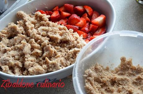 Crumble di fragole