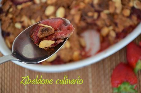 Crumble di fragole