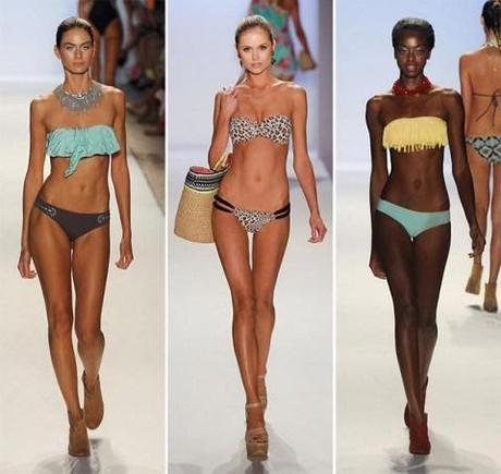 Moda mare 2014 costumi bikini a fascia