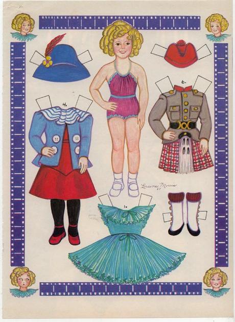 La Paper Doll di Shirley Temple