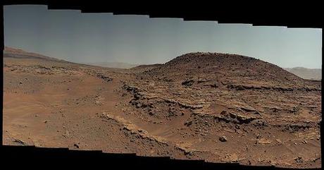 Curiosity sol 603 MastCam left - Mount Remarkable