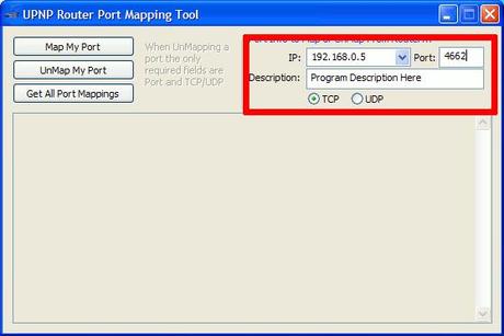 UPNP Port Mapping Tool