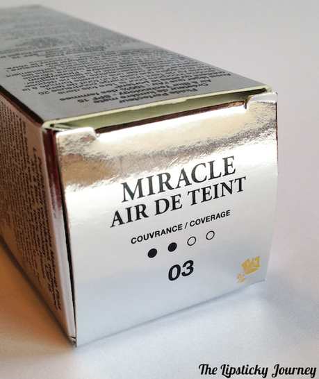 Fondotinta: Lancôme Miracle Air de Teint