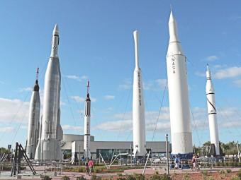 Il Kennedy Space Center Visitor Complex di Orlando, in Florida.