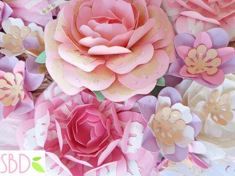 Fiori di carta New style tutorial e modelli - Paper flowers New Style templates