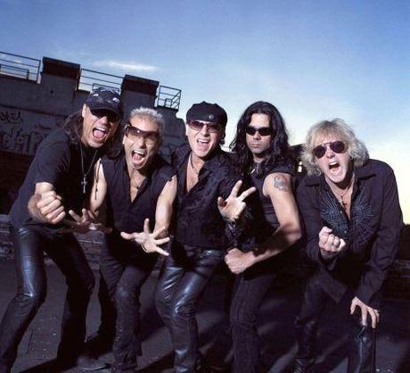 Gli Scorpions in concerto a Bercy