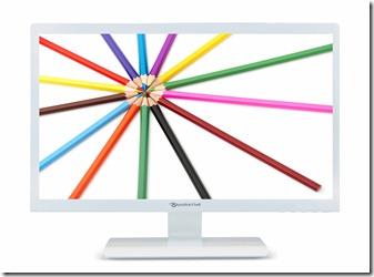 Maestro White 1 Maestro White 1 thumb Packard Bell presenta il monitor Maestro White 240 LED