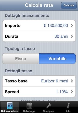 MyMutuo: l’applicazione per calcolare i mutui direttamente dal vostro iPhone/iPod Touch MyMutuo: l’applicazione per calcolare i mutui direttamente dal vostro iPhone/iPod Touch
