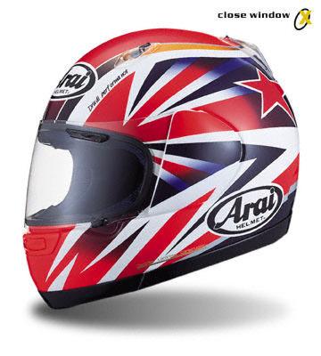 Arai RX-7XX S.Crafar 1998-1999 by MotoMemorabilia.com