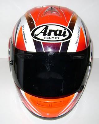 Arai RX-7XX S.Crafar 1998-1999 by MotoMemorabilia.com