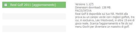 realgolf Nokia N8: Real golf 1.1(7)