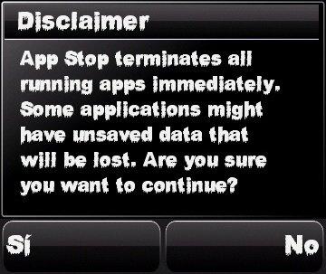 App Stop v1.00 ( Istant Task Manager) App Stop v1.00 ( Istant Task Manager)