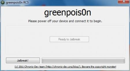 3 Guida: eseguire il Jailbreak untethered di iOS 4.2.1 su Mac e Windows