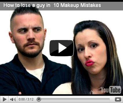 I dieci errori da evitare: “How to lose a guy in 10 Makeup Mistakes”