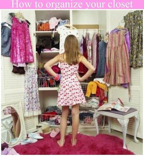 How to organize your closet