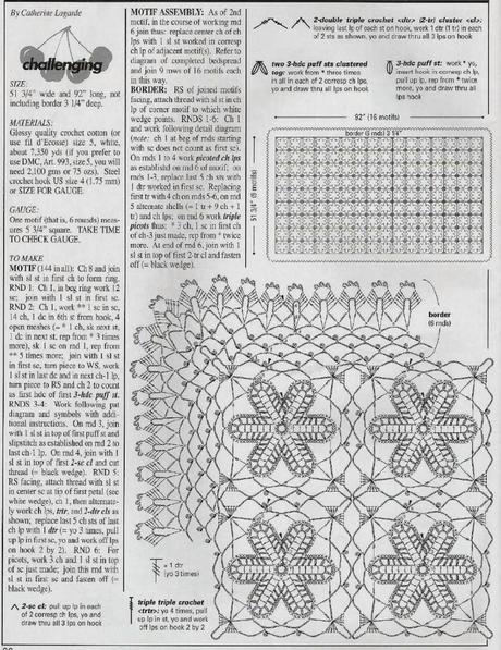 Lavori con l'uncinetto: Il copriletto con le stelle Lavori con l'uncinetto: Il copriletto con le stelle