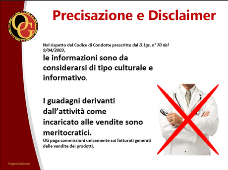 Organo Gold, quello che c’è da sapere, veramente. Organo Gold Slide vendita prodotti