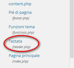 inserire codice analytics su wordpress